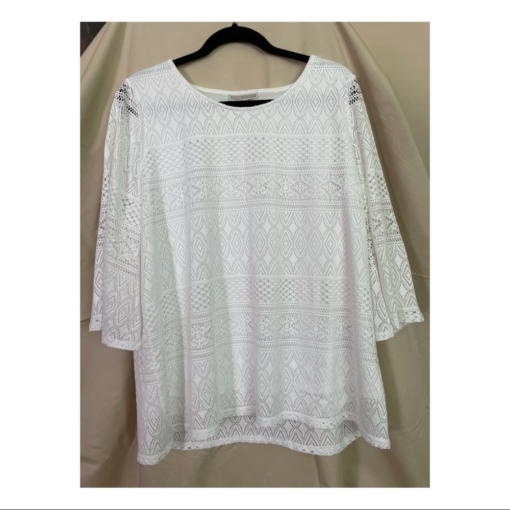White Lace Blouse